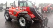 Телескопический погрузчик Manitou MLT 634 120 LSU 2012 г. (5 фотографий)